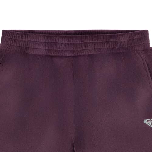 Image of Roxy Girls' Pull-on Fleece Jogger Sweatpants with Elasticized Drawstring Waistband