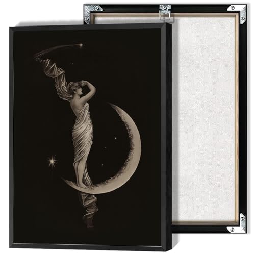 Enveable Woman Standing On The Moon LoX EH[A[g    A[g|X^[ g  nEB vg G ~j}Xg  I V Ǒ 16x24C` t[