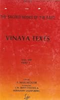 The Sacred Books of the East: Vinaya Texts Vol XIII Part I 8175360143 Book Cover
