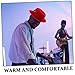 WRITWAA Men's Fashionable Hat Small Felt Fedora Warmth Retention Lightweight Cotton Felt Construction Suitable for Travel Everyday Red