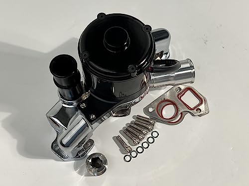 LS Aluminum Electric Water Pump Chrome