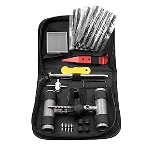Handfly Heavy Duty Tire Repair Kit, 39 Pcs Tire Plug Kit for Car, Motorcycle, Truck, Tractor, Trailer, RV, ATV, ARB, SUV