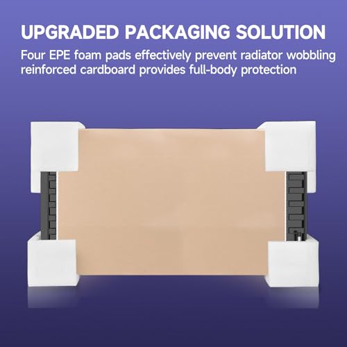Image of UIU Engine Coolant Radiator with Transmission Oil Cooler Compatible with Ford Explorer 4.0L 4.6L 2006-2010,Explorer Sport Trac 4.0L 4.6L 2007-2010,Mercury Mountaineer 4.0L 4.6L 2006-2010 6L248005AB