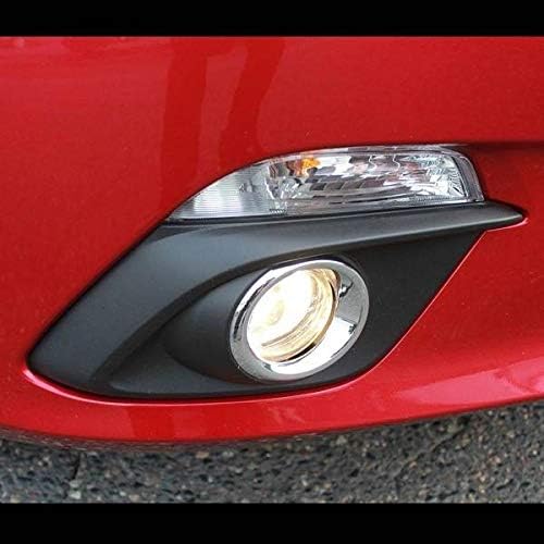 Miniatura 2 de Compatible con 2014 2015 2016 Mzda 3 Hatchback/Sedan Kit de faros antiniebla halógenos con biseles/cableado/interruptor/bombillas