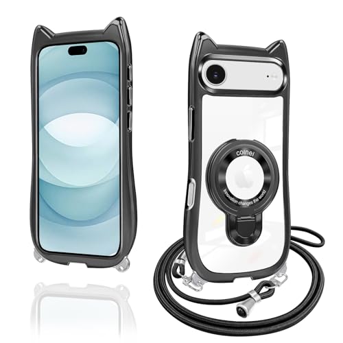 iphone air �P�[�X �N���A �����O�t�� �L�� �l�R�~�~ TPU MagSafe�Ή� ��phone air �P�[�X ���C�����X�[�d �A�C�t�H�� air �X�}�z�P�[�X ���� �ϏՌ� ���@�\ �}�O�l�b�g���� �c�����Ή� �ԍڑΉ� �l�b�N �V�����_�[ ��