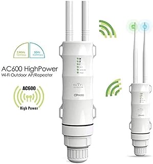 WAVLINK ARIEAL HD2 – AC600 Outdoor WiFi Access Point High Power Dual B