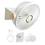 Ventola di Raffreddamento da Gabbia Criceto,USB Ricaricabile Potente Portatile - Ventilatore Rinfrescante Estivo Per Criceti,per Casa Interno Esterno Viaggio Gabbia Gerbillo Cincillà Furetto