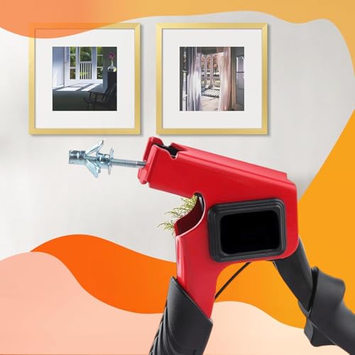 Pince d'installation pour kit d'ancrage pour mur creux, kit d'ancrage pour plaques de plâtre, ancrage pour mur creux en métal, avec 30 ancrages métalliques M4/M5/M6 avec vis – vue 4