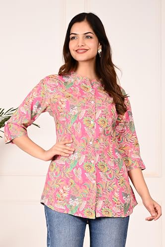Image of Gudwear Printed Shirt Style Top Women l Stylish Shirt for Girls
