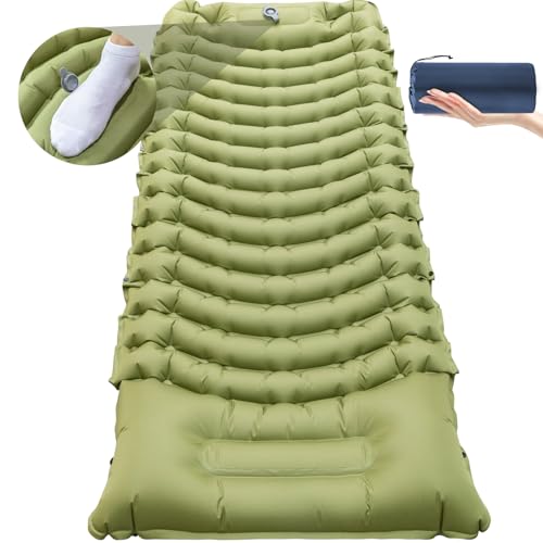 Xoxocos Sleeping Pad for Camping, Self Inflating Sleeping