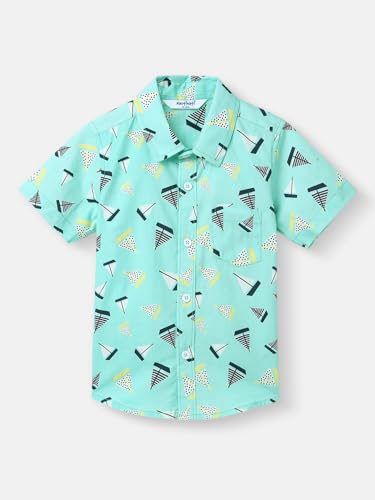 Image of Nautinati Boys Printed Shirt & Short Clothing Set Combo | Age 0-3 Years