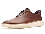 Cole Haan Men's Shoes - Grand Phaze Quick-On Lightweight Laser Cut Leather Oxford, British Tan/Dark Natural, 13-W US