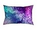 SIXSTARS Universe Space Nebula Galaxy Pattern Custom Zippered Bed Pillow Cases 20x30 (One Side)