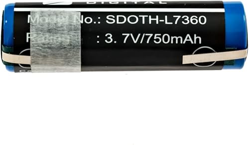 Miniatura 3 de Synergy Digital Batería para afeitar, compatible con la afeitadora Arcitec Norelco AT811, (iones de litio, 3.7 V, 750 mAh), ultra alta capacidad,