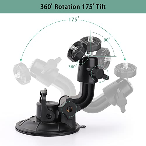 Mippko Mirror & Bathroom Tablet Holder Suction Cup Mount, 3.5" Suction Base For Glass/Wall/Metal/Plastic, Clamp Compatible With 7~12.9" Ipad/Samsung Tab/Nexus/Lg G Pads/E-Reader #TOP4