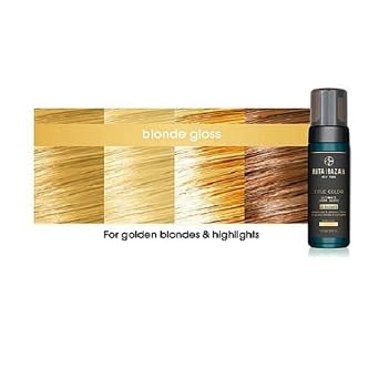 Rita Hazan Ultimate True Color Shine Gloss - Boost Hair Color with Healthy Shine - Shine Gloss for Gray Hair - Deep Conditioning Glazy Hair Gloss Treatment - 3.4 oz. Hair Gloss