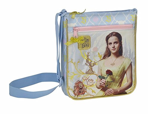 Safta Bandolera La Bella Y La Bestia Oficial Con Bolsillo Exterior 210x45x250mm