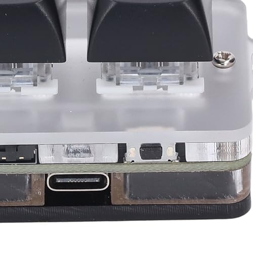 Teclado mecánico de 2 teclas mini programable con conexión BT inalámbrica y RGB 7