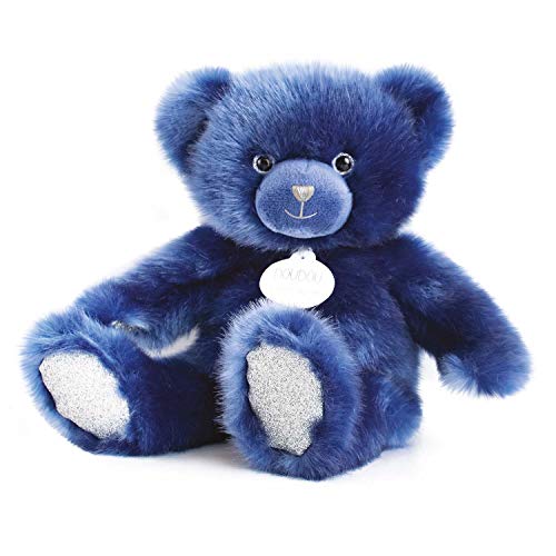 Oso de peluche azul Doudou et Compagnie DC3566, el primer tierno amigo de la infancia