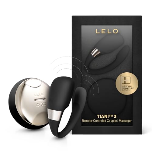 LELO (レロ) TIANI 3 カップル用バイブ - 大人のオモチャ女性用リモコンバイブ、カップル用ワイヤレスバイブ・遠隔操作 バイブ ローター、ブラック - 画像1