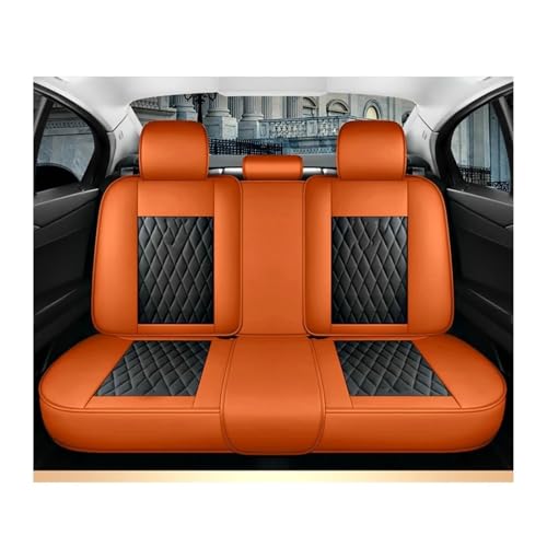 Housse siège auto Duster et Arkana couvre-siège voiture noir orange arrière