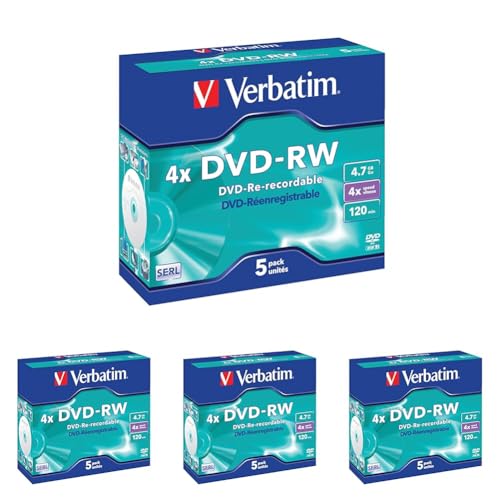 DVD-RW Verbatim DataLifePlus résout le manque d'espace disque avec une gravure stable 4.7 Go