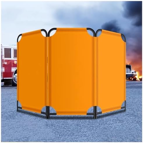 Flame-Resistant Welding Screen Panel - Fireproof Industrial Safety Barrier for Welding, Grinding & Hazardous Work Environments - Durable Protective Workshop Enclosure