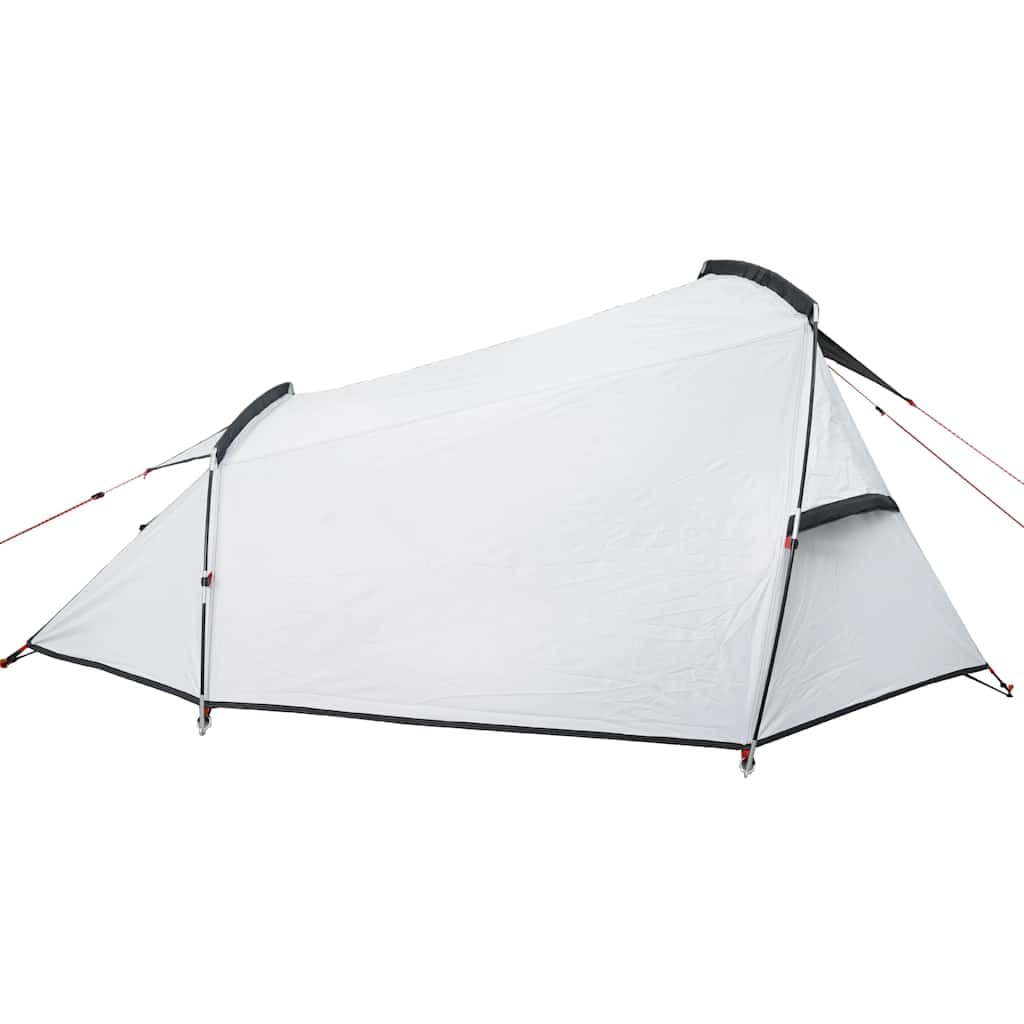 Genérico Tienda campaña túnel 2 Personas Tela Opaca Impermeable Blanco,Deportes,Actividades al Aire Libre,Camping y Senderismo,Tiendas de campaña-94615