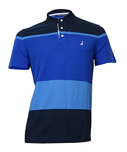 Nautica Men's Engineered Stripe Polo