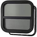 ProFlex RV Vertical Sliding Window 14" W x 22" H – Heavy Duty Ultra Thick Tempered Glass, RV Camper Windows Replacement with Trim for 1-1/2’’ Wall Thickness – Easy Installation, DOT Certified