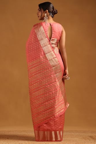 Image of Soch Womens Art Silk Zari Woven Saree