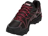 ASICS Men's Gel-Kahana 8 Running-Shoes, Black/Classic Red/Phantom, 12 Medium US