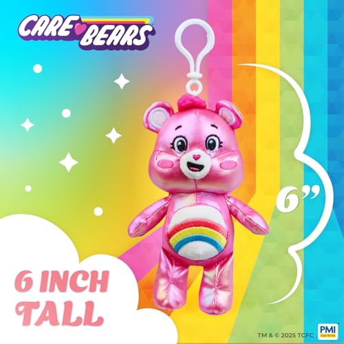 Care Bears Clip-On Plush | 6 inch Plush Capsule 2-Pack Bundle | Mystery Pack Hidden Surprise Plush | Official Bears Plush by PMI Kids World by P.M.I. - Used condition - Image 2