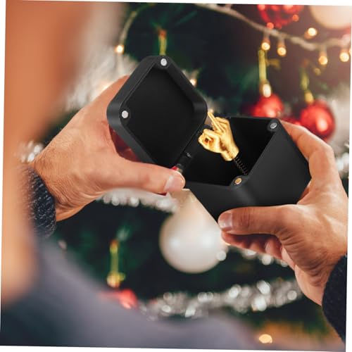 Toyvian Finger in a Box Funny Middle Finger Spoof Box Prank Present for Adults Birthday Party Novelty 2.17X1.97X1.97In - Image 4