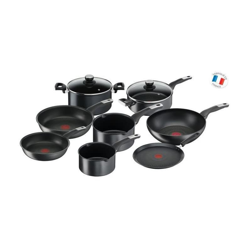 TEFAL YY4390FA Juego de bater�a de cocina 10 piezas ILIMITADO - Antiadherente - Todas las...