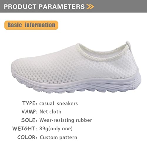 GIFTPUZZ Women's Athletic Walking Shoes Casual Mesh Comfort Work Sneakers3