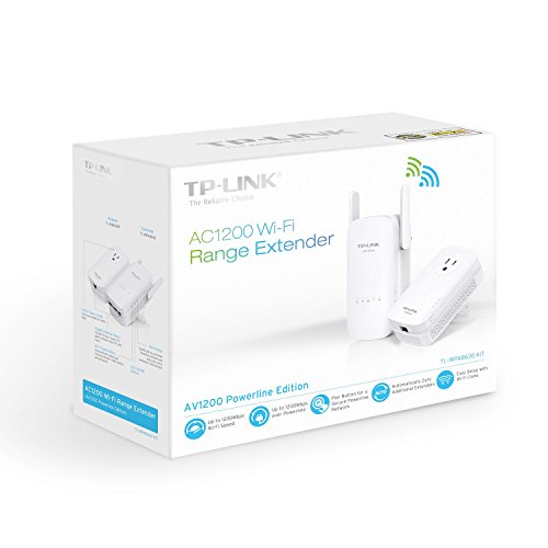 Tp-Link Ac1200 Wi-Fi Range Extender, Av1200 Powerline Edition (Tl-Wpa8630 Kit) #TOP3