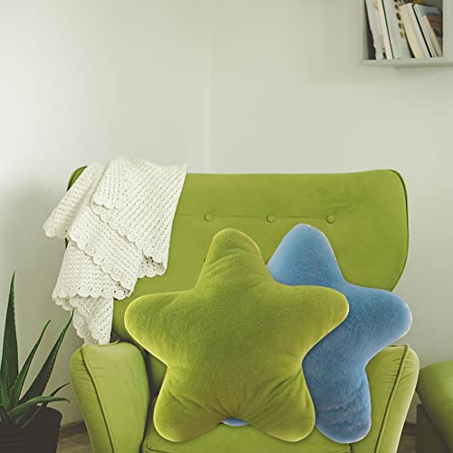 Ikasus AFSSS636988HSHGREEN Star Shaped Plush Stuffed Toy Pillow Cushions Decorative thumb #4