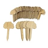 MOTHNUR 50 Stück Gartenstecker Pflanzenetiketten zum Beschriften Wiederverwendbare Pflanzenschilder...