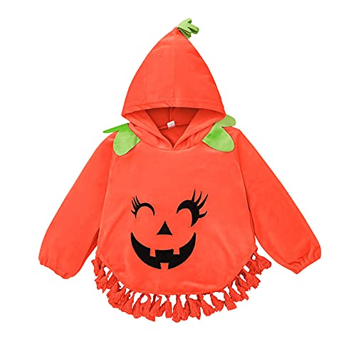 Cartoon Sweatshirts Halloween Cloak Toddler Girls Baby Hooded Pullover Kids Boys Boys Tops Kids Hoodie Boys