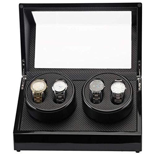 Boîte de montre automatique enrouler rotation 4 montres avec moteur silencieux