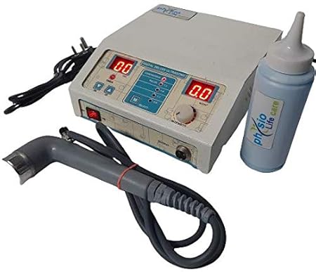 PHYSIO LIFE CARE Digital Delux Ultrasonic Therapy for pain relief 1 Mhz used in Physiotherapy Machine Ultrasound Machine Ultrasound Electrotherapy Device with 1 year warranty