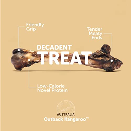 ROAM Pet Treats Large Kangaroo Dog Bone – Outback Kangaroo Femur Bone Dog Chew, Single Ingredient, All Natural, Grain-Free, & Gluten-Free - Thumbnail 4