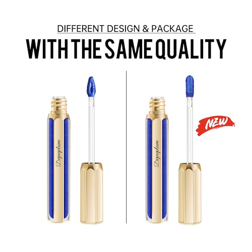 Depuplum Bronze Lipsticks for Women Reddish Brown Metallic Lipstick Long Lasting Shimmer Lip Gloss Glitter Waterproof Lipsticks Full Coverage Lip Color for Mother's Day,DP103 Fantasy
