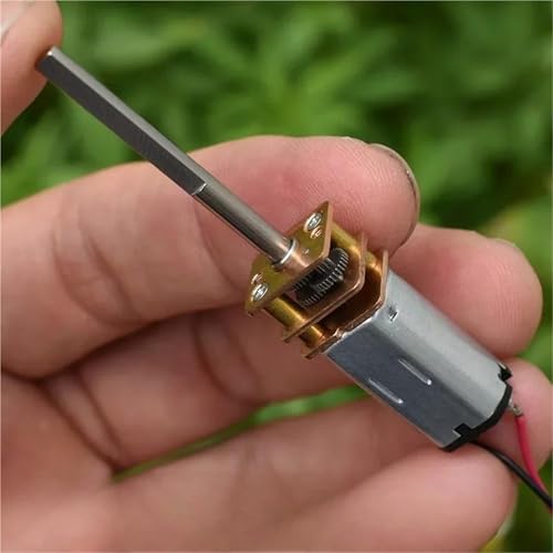 Moteur réducteur N30 CC 5V à couple élevé et faible bruit avec engrenages métalliques - 2