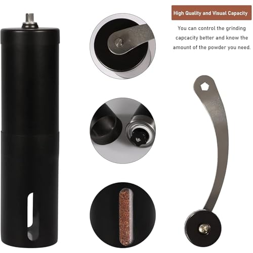 Image of Portable Stainless Steel Manual Coffee Grinder (1 Pc)