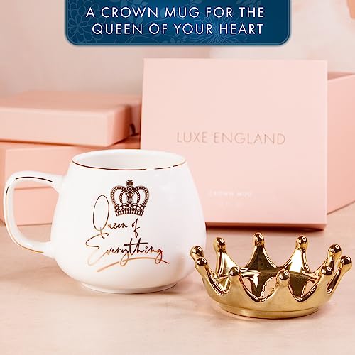Luxe England Gifts Royal Gift Basket For Women - Luxury Gifts For Women Designed In Britain – High-End Unique Gift Box For Women Friend, Wife, Mom, Sister #TOP5