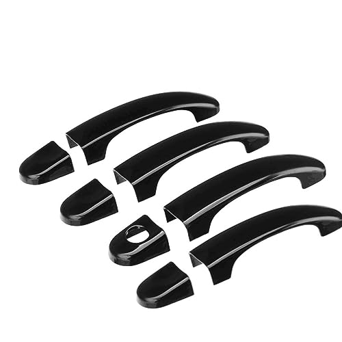 Poignée de porte en chrome noir brillant pour VW pour rénover des plastiques usés
