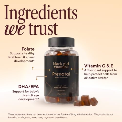 Black Girl Vitamins Prenatal Gummies