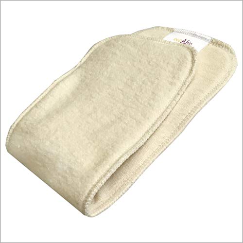 Hemp Diaper Inserts: Overnight Cloth Diaper Doubler Booster Pads (Pack Of 5) #TOP4